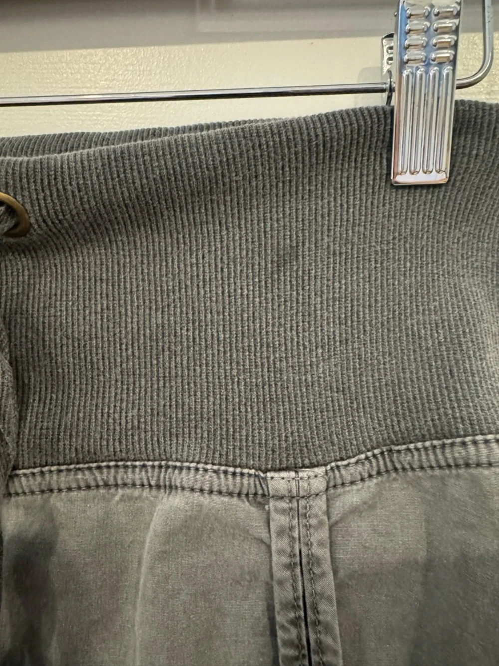XCVI Charcoal Gray Bubble Hem Drawstring Skirt - Picture 5 of 5